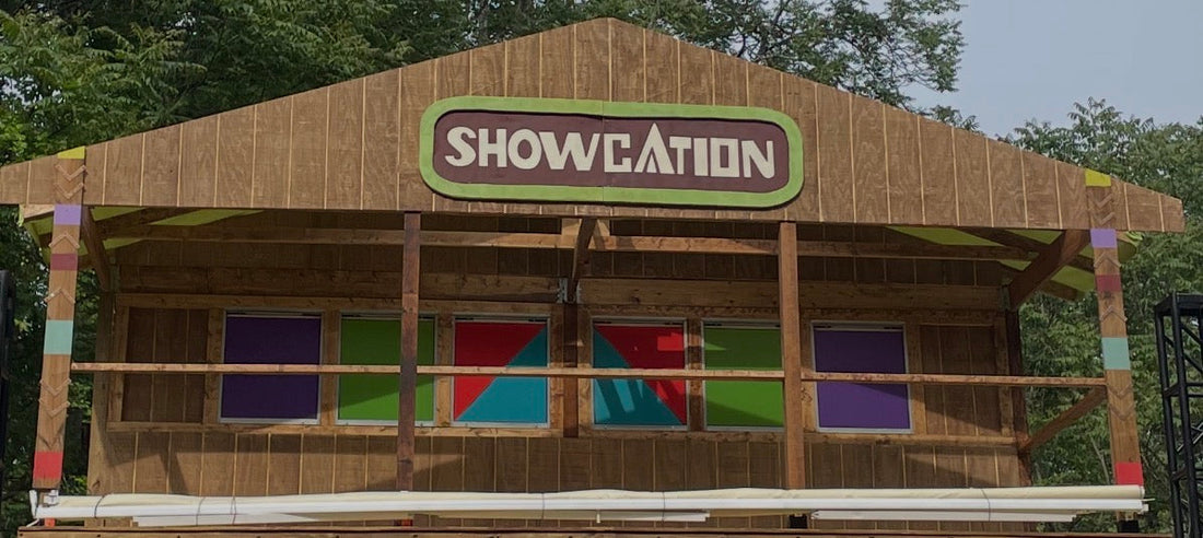 Camp Showcation Signage commission