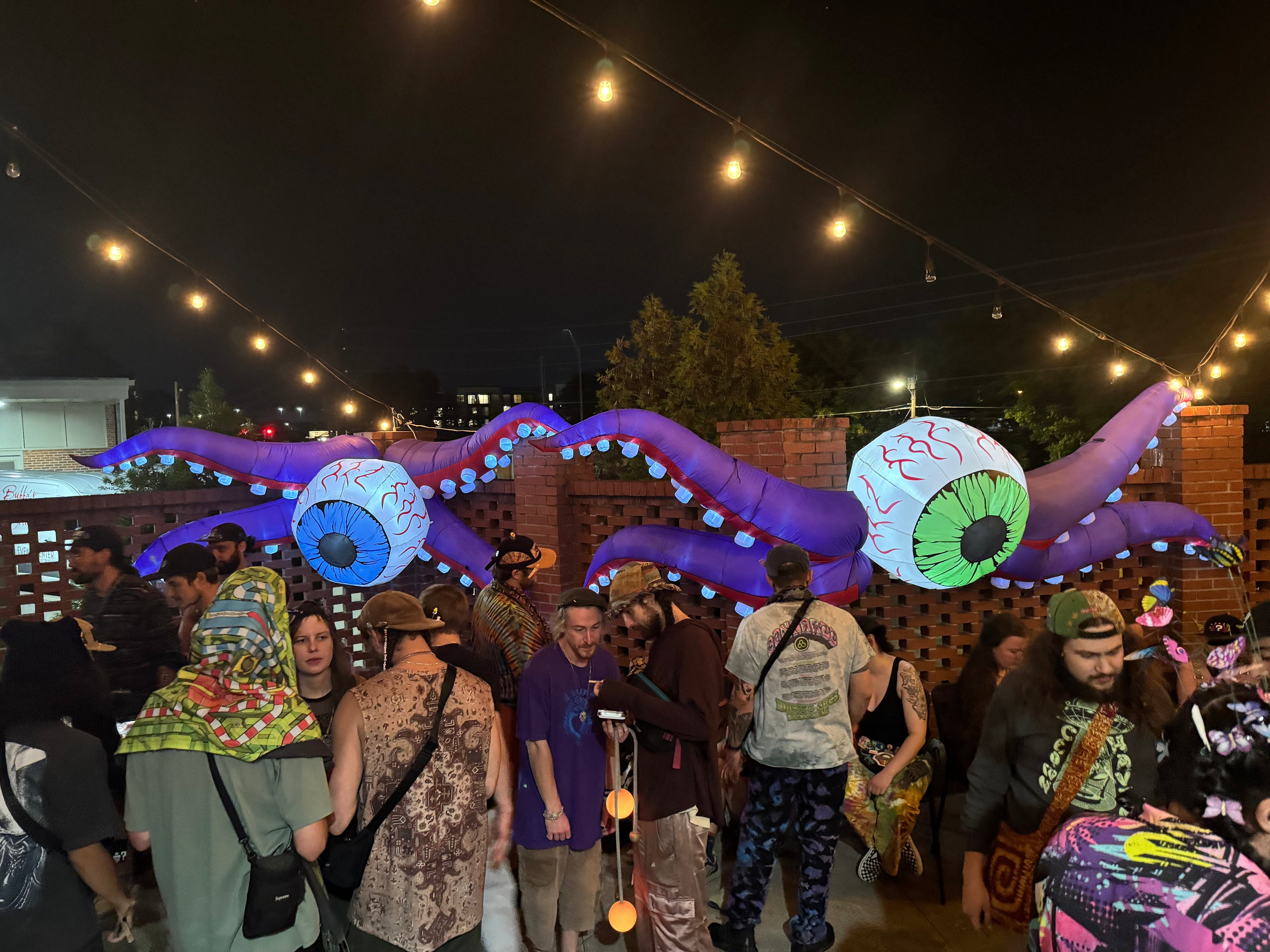 Inflatable Tentacles and Eyeballs