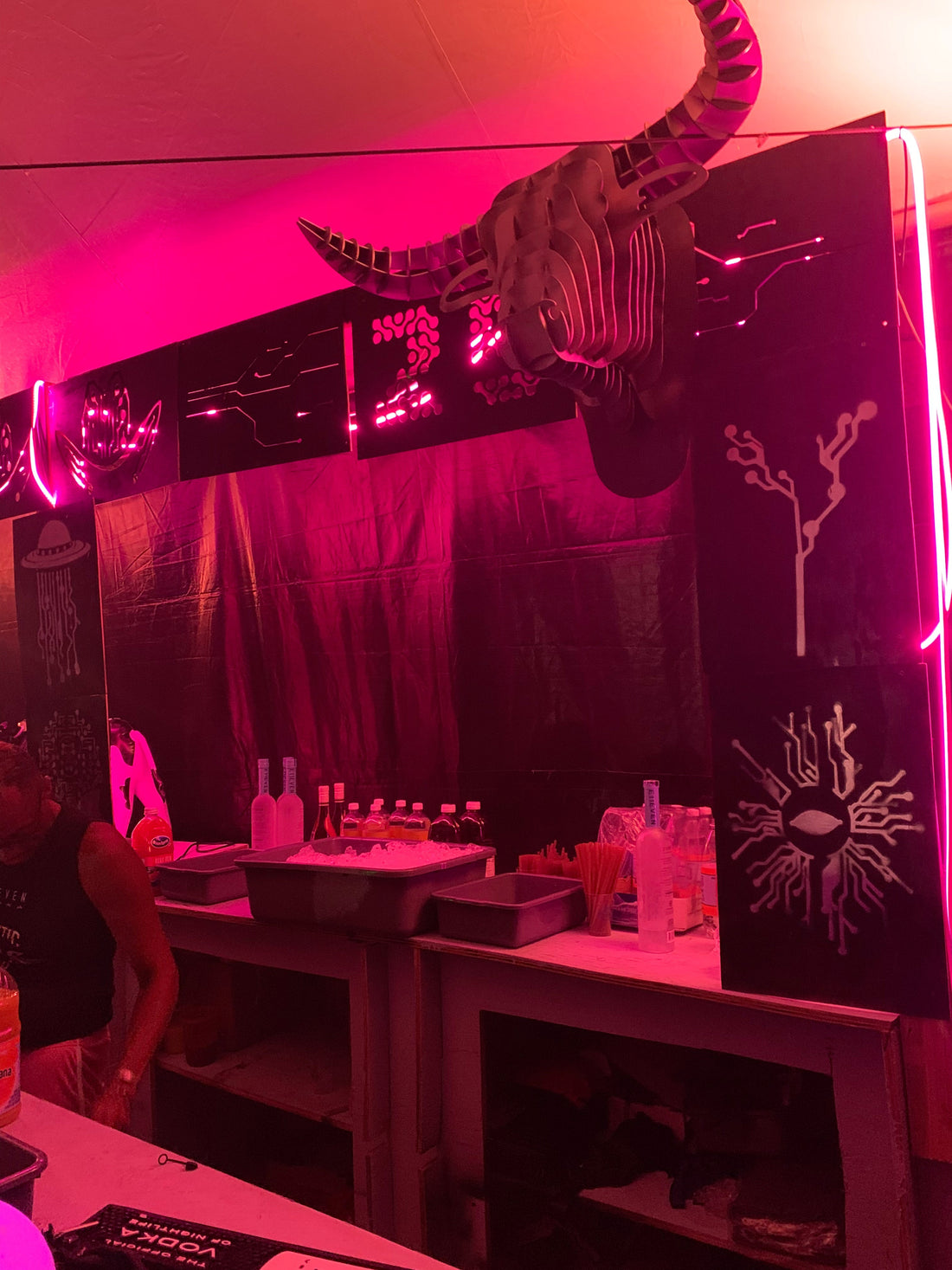 Galactic Rodeo Bar theme Commission