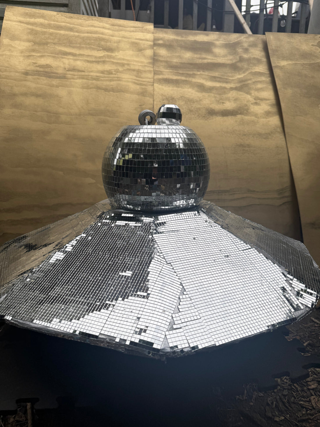 ufo disco ball